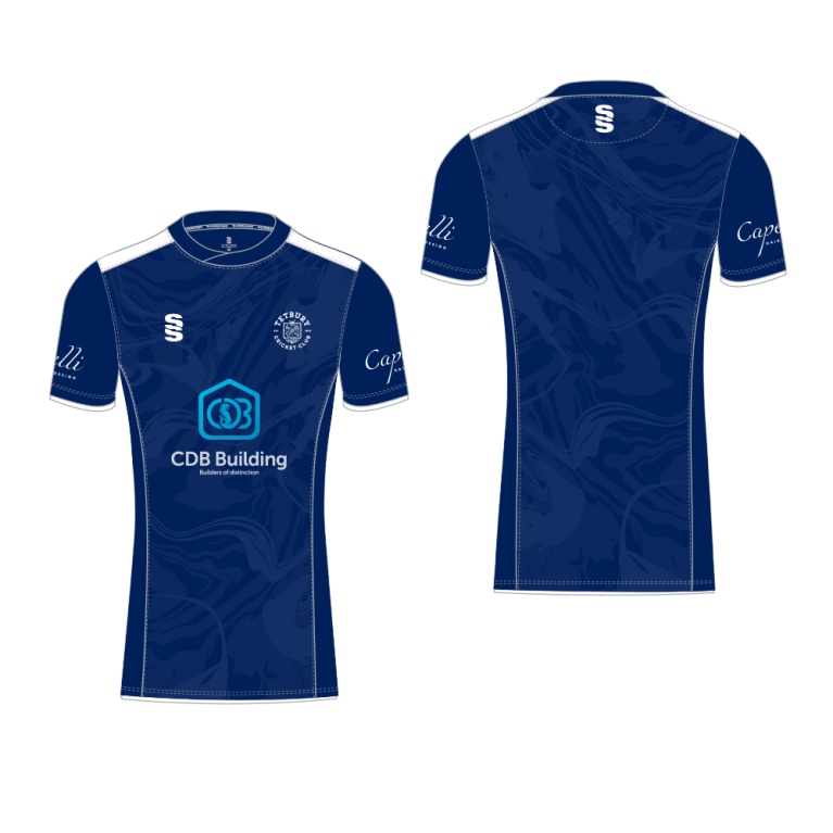 Tetbury CC - Playing Shirt - Short Sleeved - CDB Building - Women's Fit