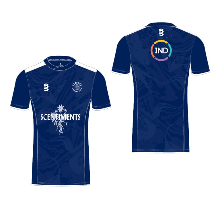 Tetbury CC - Playing Shirt - Short Sleeved - Scentiments - Men's/Youth Fit