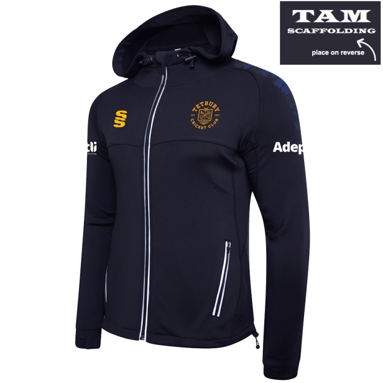 Dual Full Zip Hoody : Navy